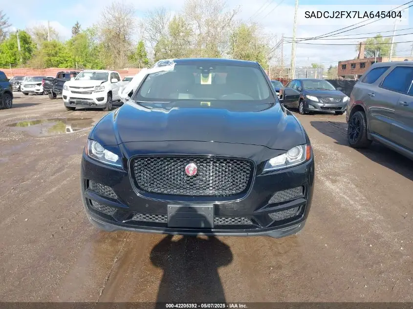 2020 Jaguar F-Pace Premium P250 Awd Automatic VIN: SADCJ2FX7LA645404 Lot: 42205392