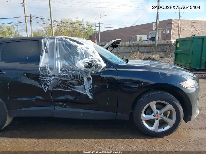 2020 Jaguar F-Pace Premium P250 Awd Automatic VIN: SADCJ2FX7LA645404 Lot: 42205392