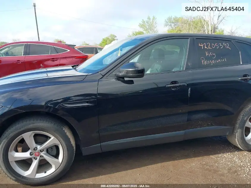 2020 Jaguar F-Pace Premium P250 Awd Automatic VIN: SADCJ2FX7LA645404 Lot: 42205392
