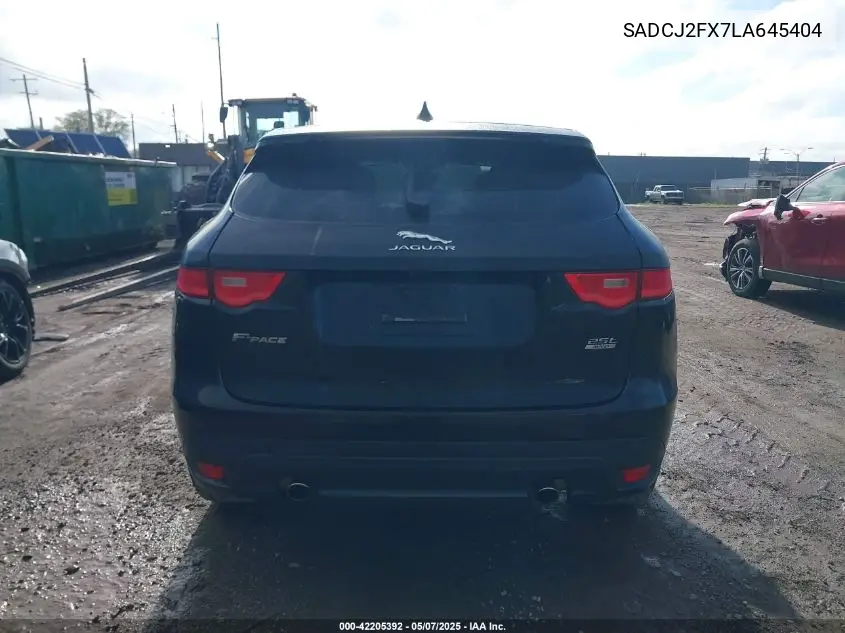 2020 Jaguar F-Pace Premium P250 Awd Automatic VIN: SADCJ2FX7LA645404 Lot: 42205392