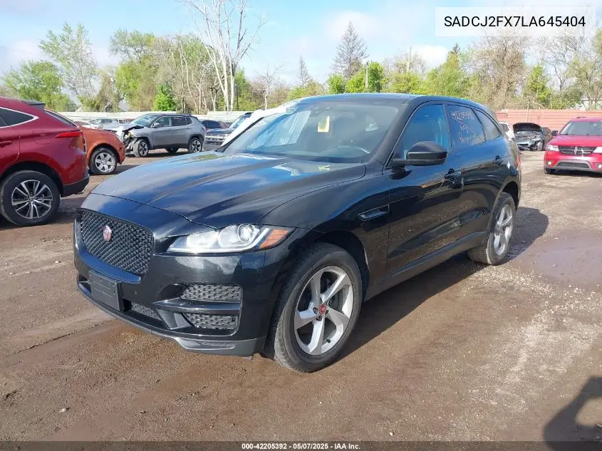 2020 Jaguar F-Pace Premium P250 Awd Automatic VIN: SADCJ2FX7LA645404 Lot: 42205392