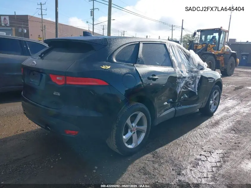 2020 Jaguar F-Pace Premium P250 Awd Automatic VIN: SADCJ2FX7LA645404 Lot: 42205392