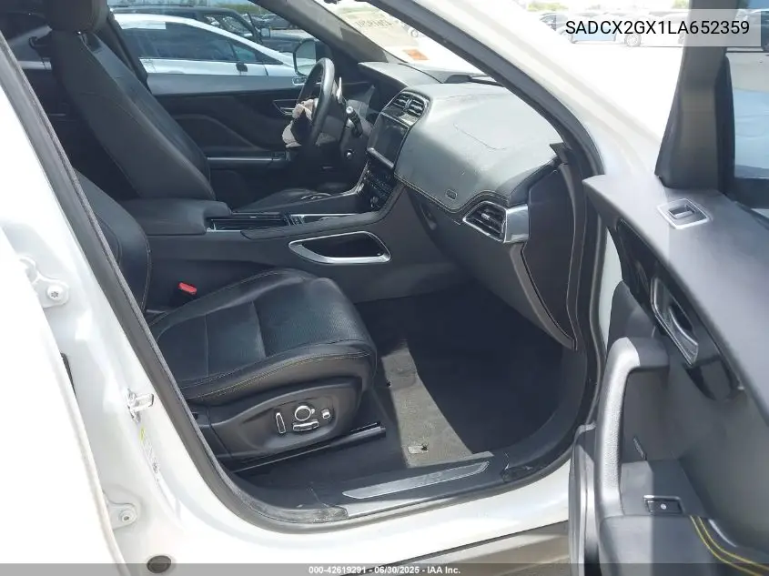 2020 Jaguar F-Pace 300 Sport P300 Awd Automatic VIN: SADCX2GX1LA652359 Lot: 42619291