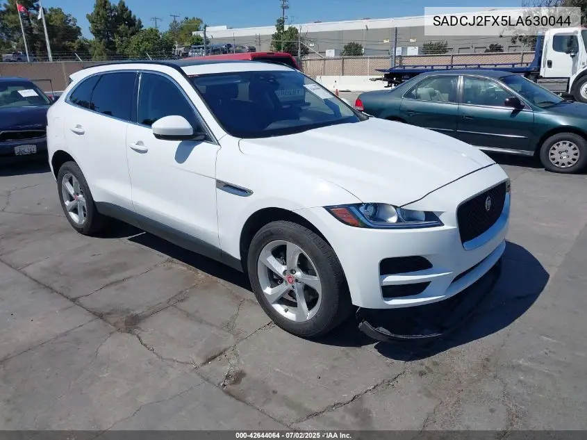 2020 Jaguar F-Pace Premium P250 Awd Automatic VIN: SADCJ2FX5LA630044 Lot: 42644064