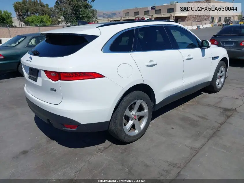 2020 Jaguar F-Pace Premium P250 Awd Automatic VIN: SADCJ2FX5LA630044 Lot: 42644064