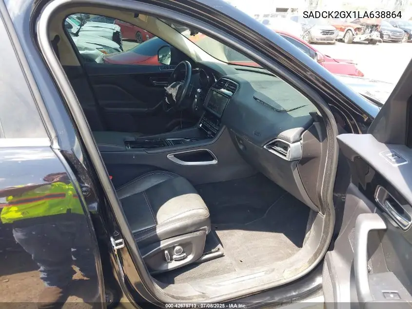 2020 Jaguar F-Pace Prestige P300 Awd Automatic VIN: SADCK2GX1LA638864 Lot: 42675713