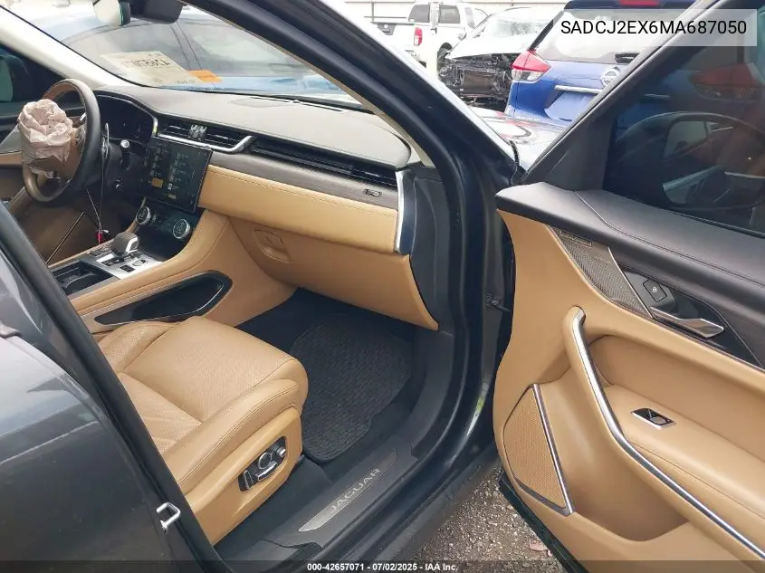 sadcj2ex6ma687050 SADCJ2EX6MA687050 2021 Jaguar F-Pace S P250 Awd Automatic