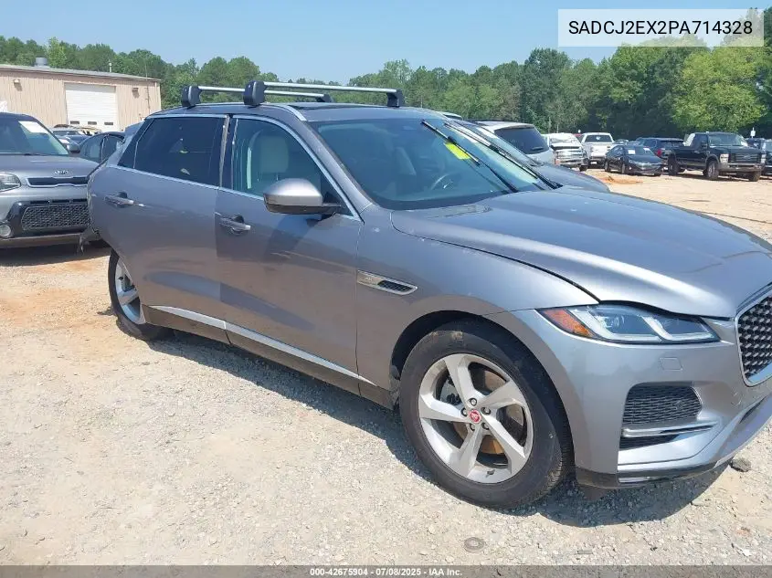 2023 Jaguar F-Pace S P250 Awd Automatic VIN: SADCJ2EX2PA714328 Lot: 42675904