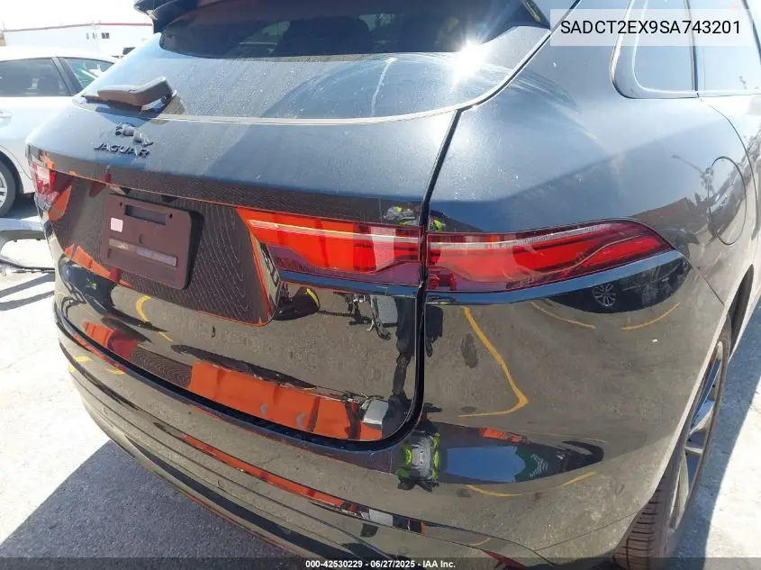 2025 Jaguar F-Pace R-Dynamic S P250 Awd Automatic VIN: SADCT2EX9SA743201 Lot: 42530229