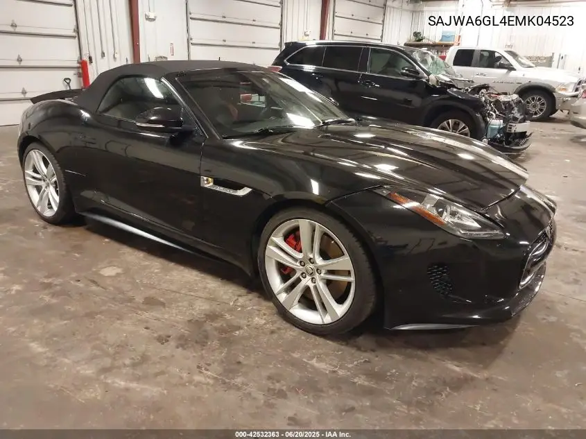 2014 Jaguar F-Type V8 S VIN: SAJWA6GL4EMK04523 Lot: 42532363