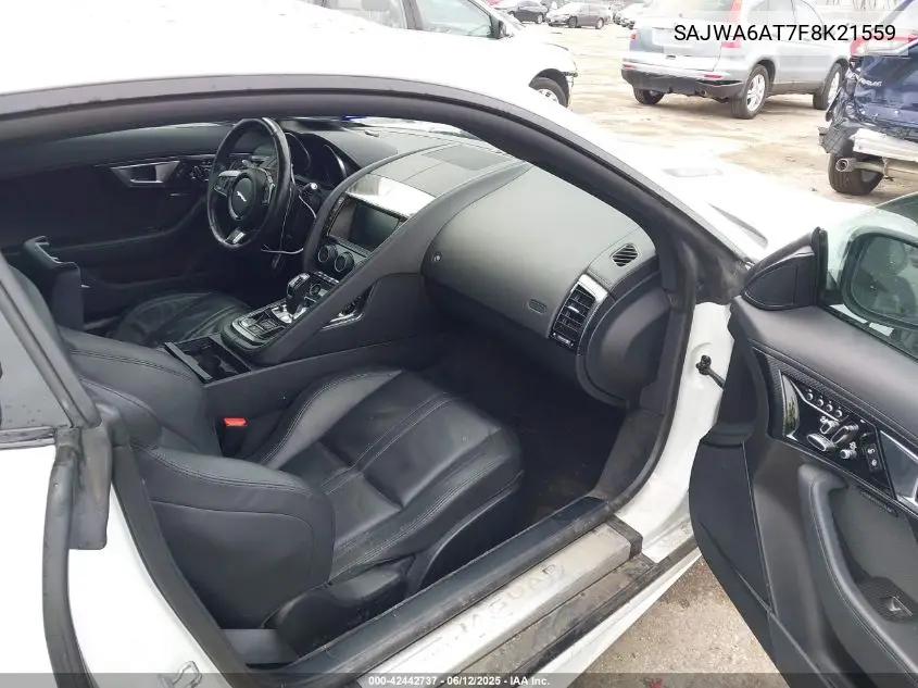 2015 Jaguar F-Type VIN: SAJWA6AT7F8K21559 Lot: 42442737