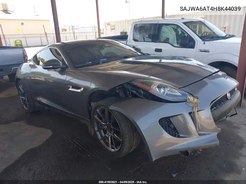 2017 Jaguar F-Type Premium VIN: SAJWA6AT4H8K44039 Lot: 41903821