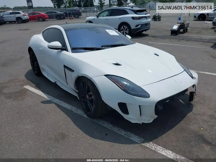 2017 Jaguar F-Type R VIN: SAJWJ6DL7HMK35614 Lot: 42434353