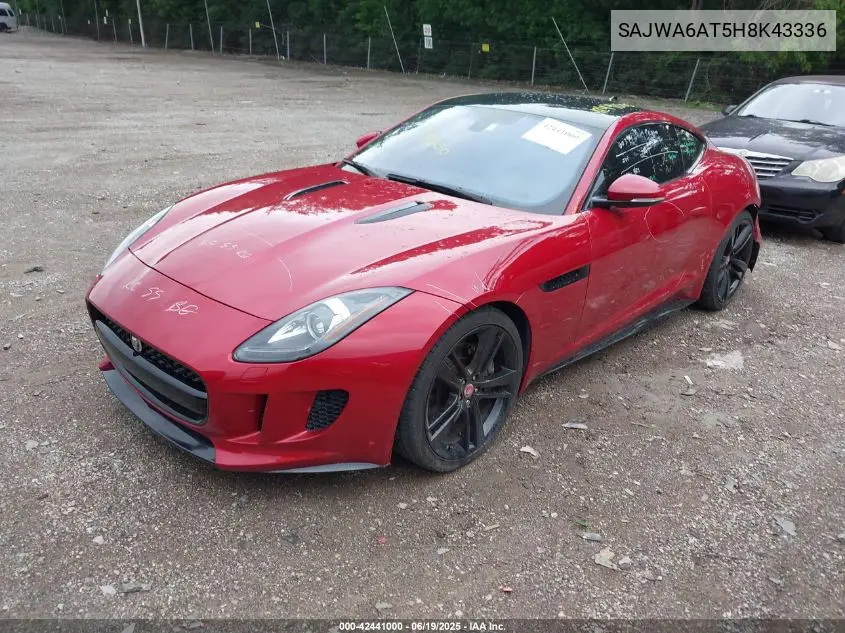 2017 Jaguar F-Type Premium VIN: SAJWA6AT5H8K43336 Lot: 42441000