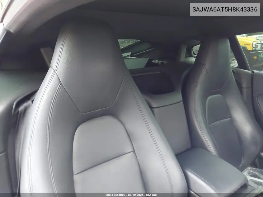 2017 Jaguar F-Type Premium VIN: SAJWA6AT5H8K43336 Lot: 42441000