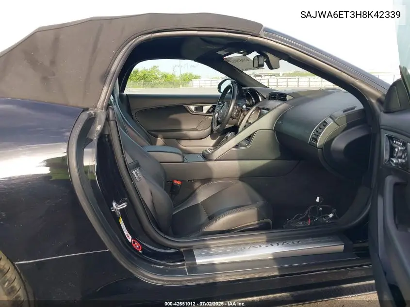 2017 Jaguar F-Type Premium VIN: SAJWA6ET3H8K42339 Lot: 42651012