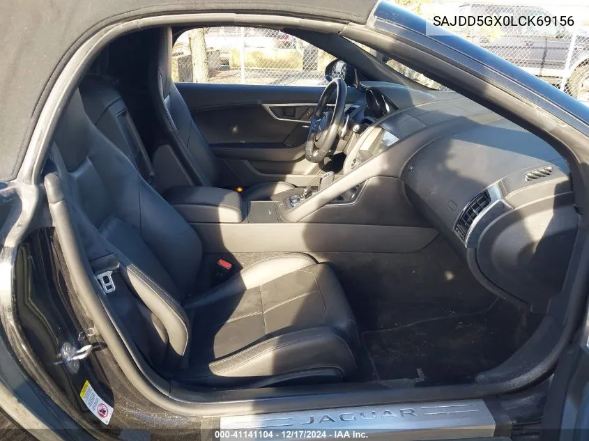 2020 Jaguar F-Type VIN: SAJDD5GX0LCK69156 Lot: 41141104