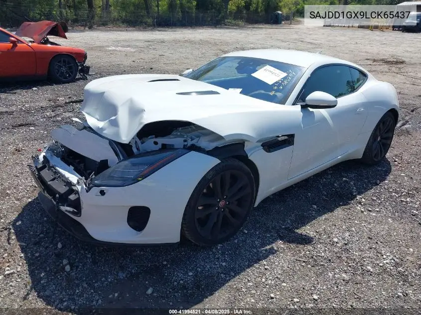 2020 Jaguar F-Type Checkered Flag Rwd Automatic/P300 Rwd Automatic VIN: SAJDD1GX9LCK65437 Lot: 41994521