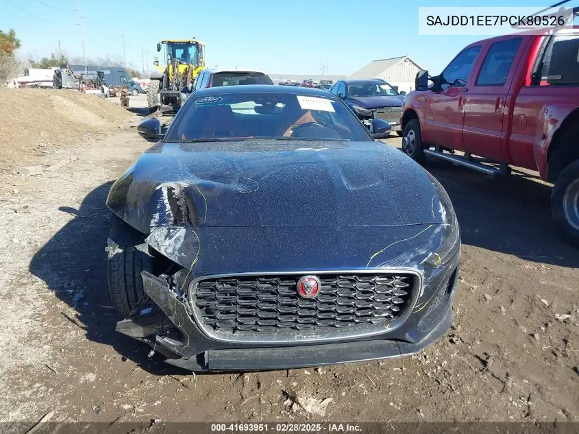2023 Jaguar F-Type P450 Rwd Automatic VIN: SAJDD1EE7PCK80526 Lot: 41693951