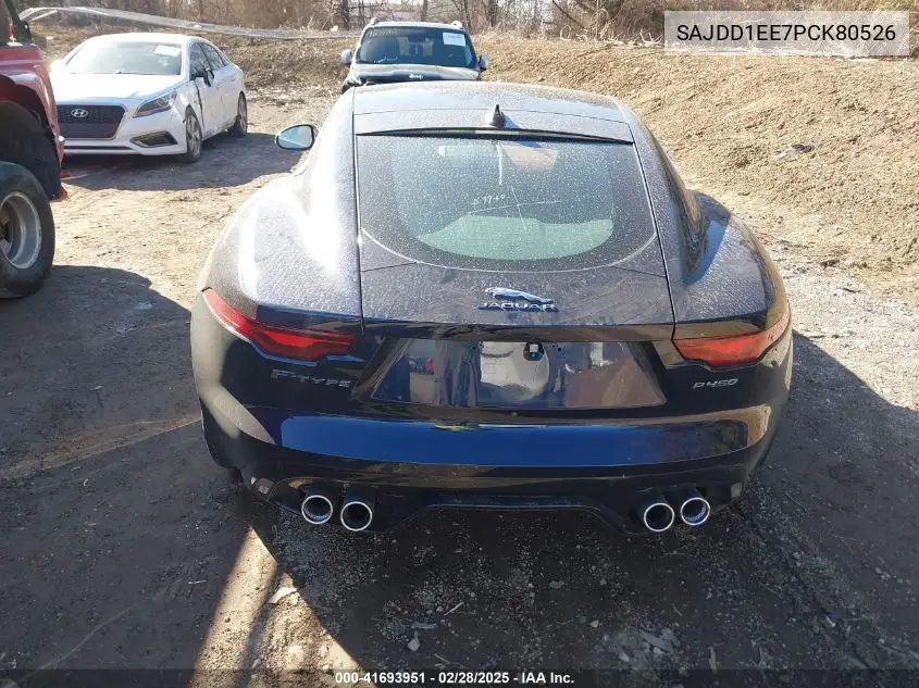 2023 Jaguar F-Type P450 Rwd Automatic VIN: SAJDD1EE7PCK80526 Lot: 41693951