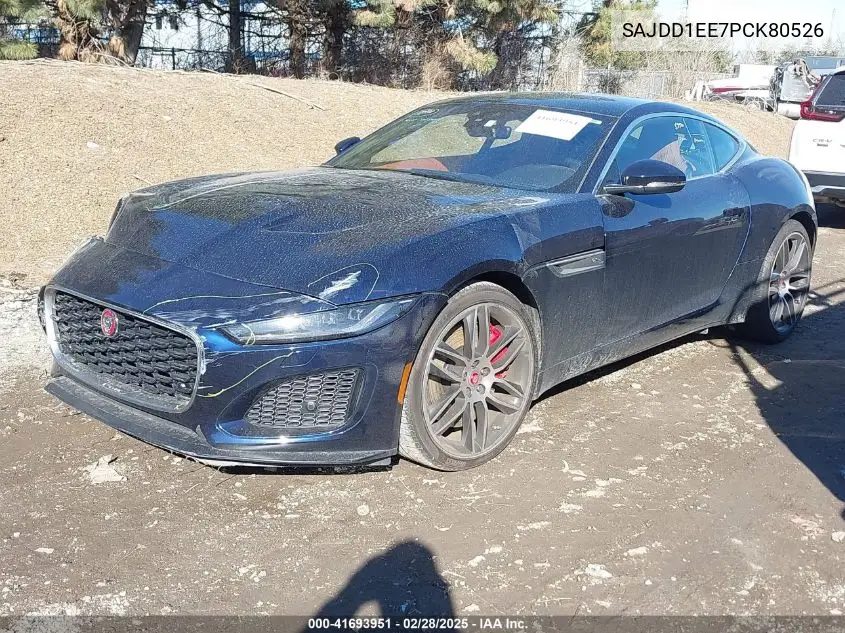 2023 Jaguar F-Type P450 Rwd Automatic VIN: SAJDD1EE7PCK80526 Lot: 41693951