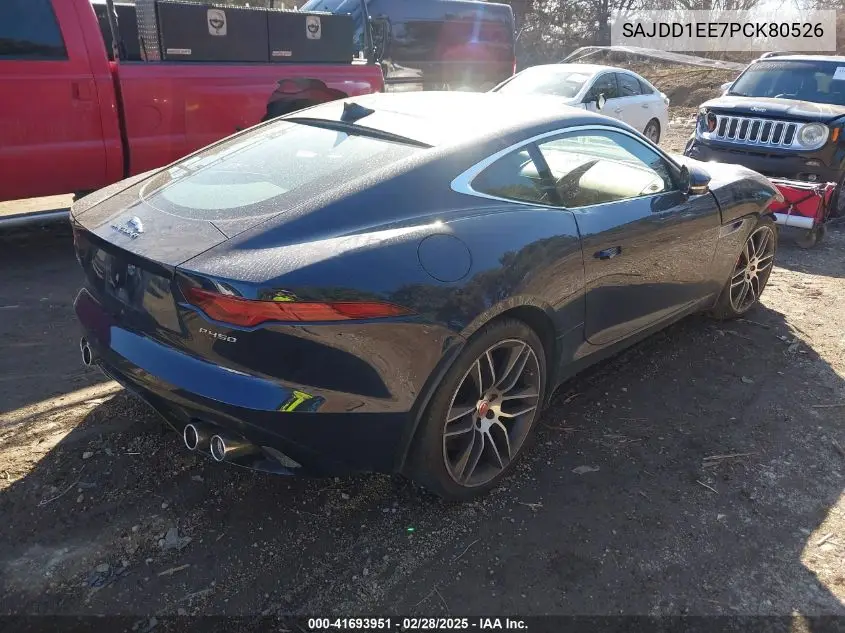 2023 Jaguar F-Type P450 Rwd Automatic VIN: SAJDD1EE7PCK80526 Lot: 41693951