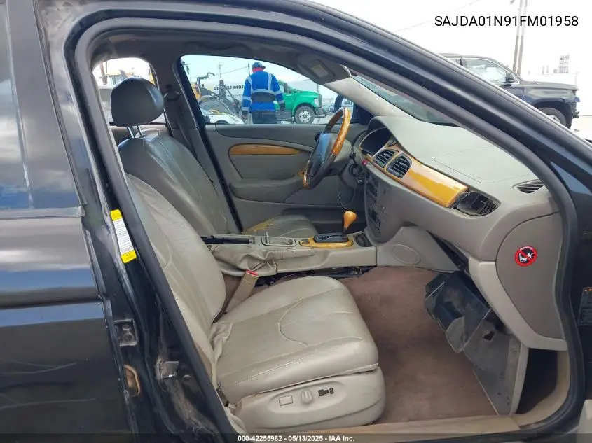 2001 Jaguar S-Type 3.0L V6 VIN: SAJDA01N91FM01958 Lot: 42255982