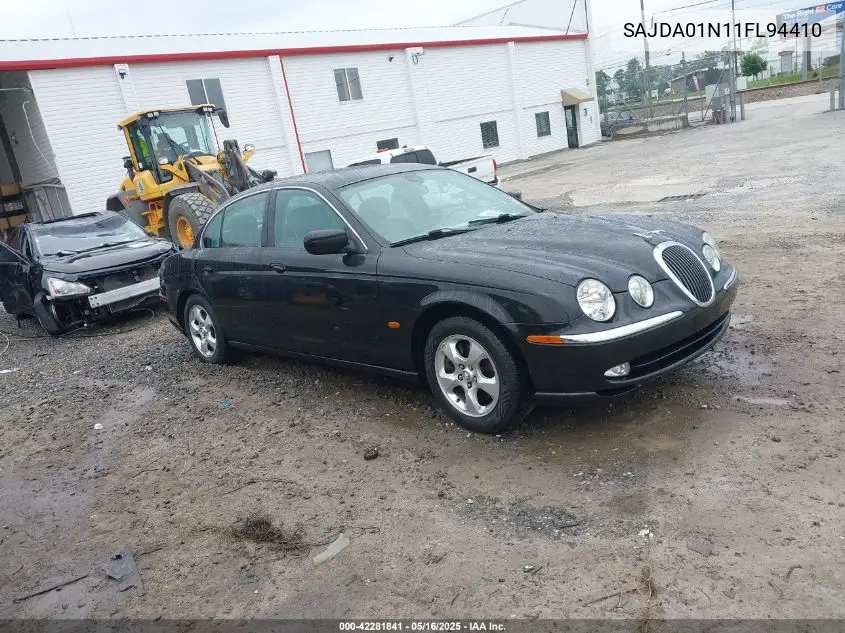 2001 Jaguar S-Type 3.0L V6 VIN: SAJDA01N11FL94410 Lot: 42281841