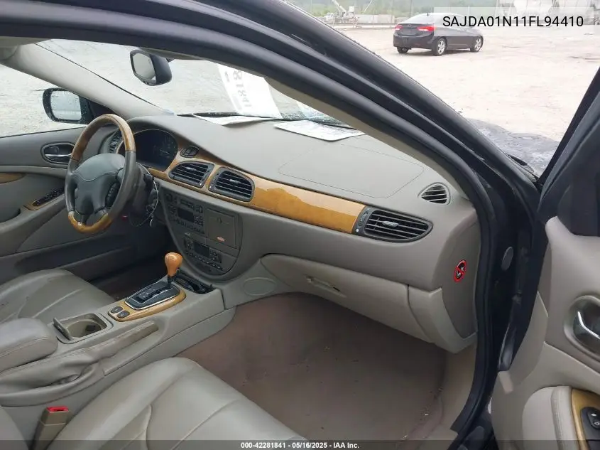 2001 Jaguar S-Type 3.0L V6 VIN: SAJDA01N11FL94410 Lot: 42281841