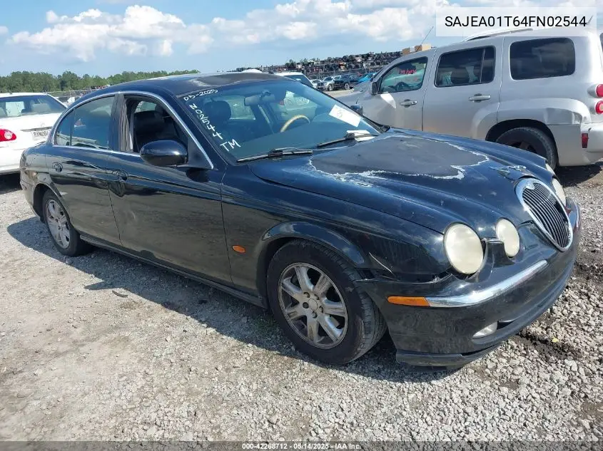 2004 Jaguar S-Type 3.0L V6 VIN: SAJEA01T64FN02544 Lot: 42268712