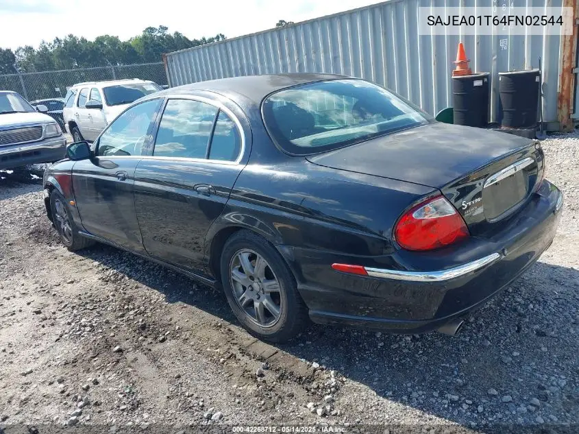 2004 Jaguar S-Type 3.0L V6 VIN: SAJEA01T64FN02544 Lot: 42268712