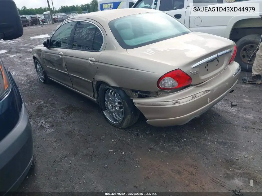2003 Jaguar X-Type 2.5 VIN: SAJEA51D43XD44979 Lot: 42379262