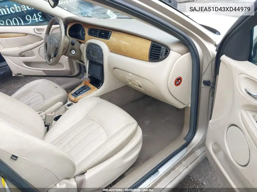 2003 Jaguar X-Type 2.5 VIN: SAJEA51D43XD44979 Lot: 42379262