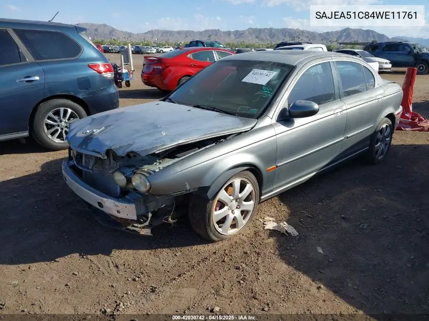 2004 Jaguar X-Type 3.0 VIN: SAJEA51C84WE11761 Lot: 42030742