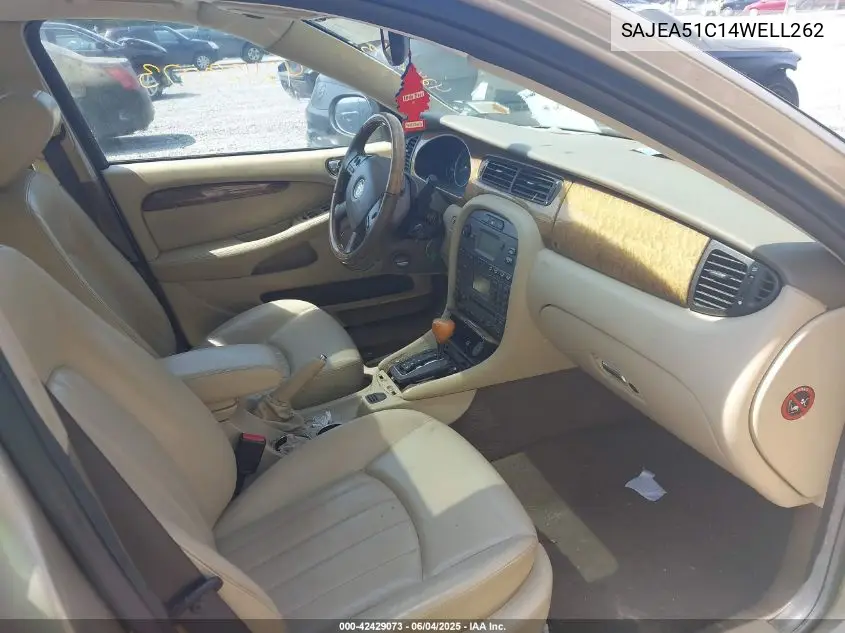 2004 Jaguar X-Type 3.0 VIN: SAJEA51C14WELL262 Lot: 42429073