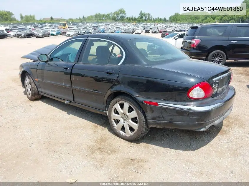 2004 Jaguar X-Type 3.0 VIN: SAJEA51C44WE01860 Lot: 42507108
