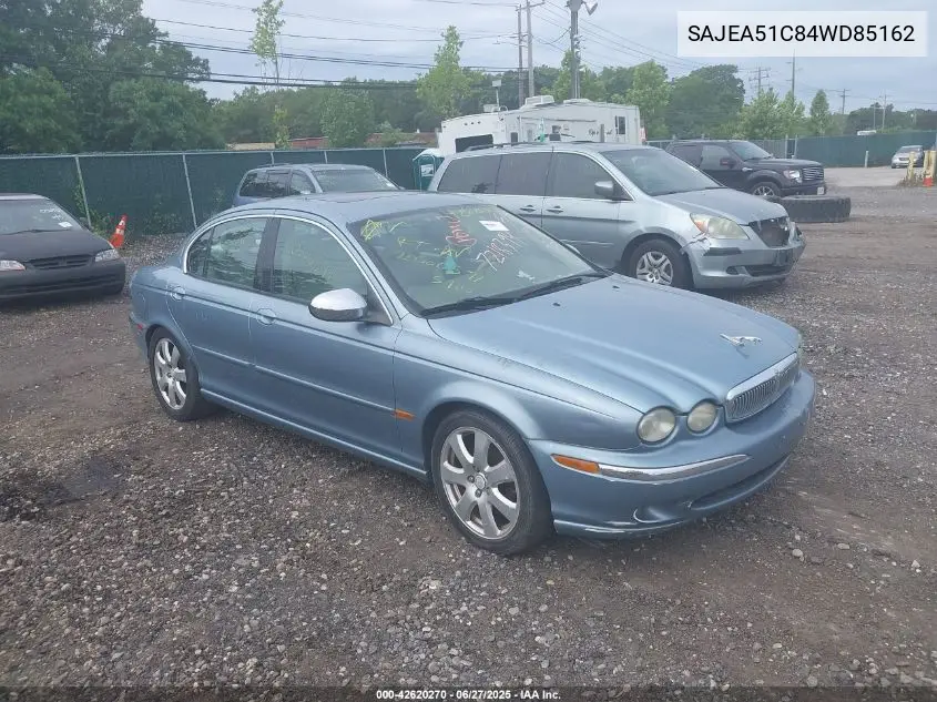 2004 Jaguar X-Type 3.0 VIN: SAJEA51C84WD85162 Lot: 42620270