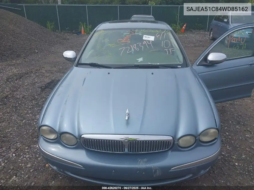 2004 Jaguar X-Type 3.0 VIN: SAJEA51C84WD85162 Lot: 42620270