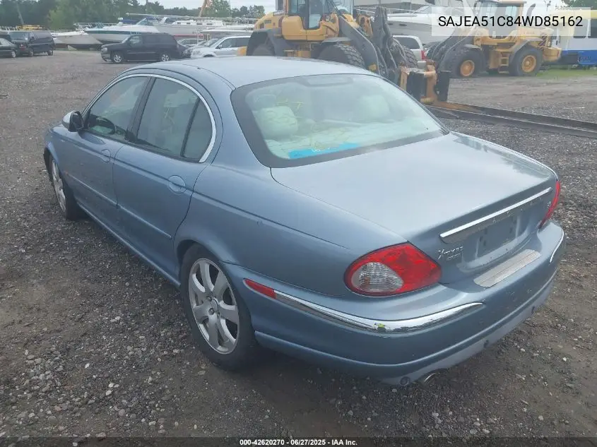 2004 Jaguar X-Type 3.0 VIN: SAJEA51C84WD85162 Lot: 42620270