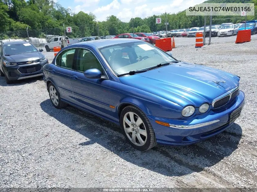 2004 Jaguar X-Type 3.0 VIN: SAJEA51C74WE01156 Lot: 42628019