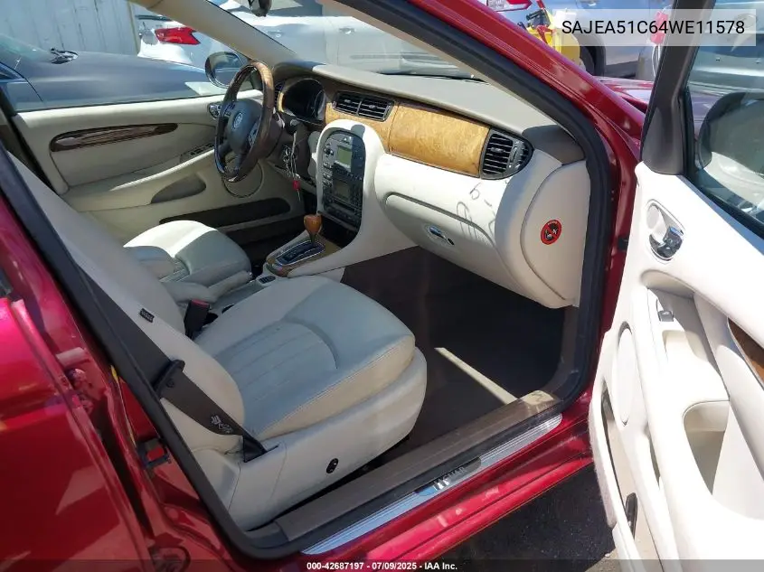 2004 Jaguar X-Type 3.0 VIN: SAJEA51C64WE11578 Lot: 42687197