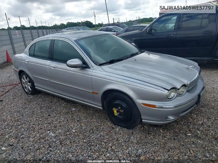 2005 Jaguar X-Type 3.0 VIN: SAJWA51A05WE57797 Lot: 42436985