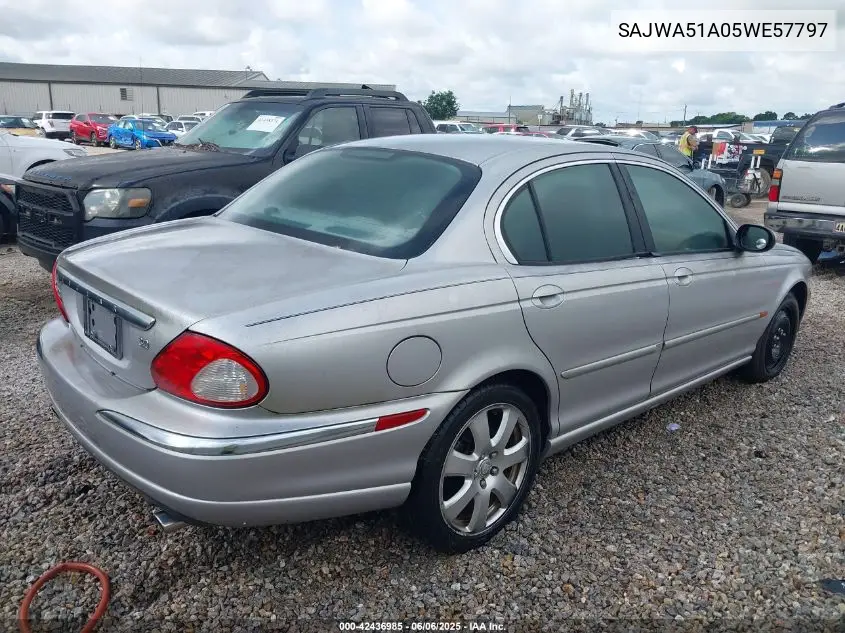 2005 Jaguar X-Type 3.0 VIN: SAJWA51A05WE57797 Lot: 42436985