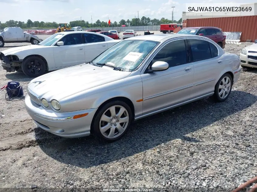 2005 Jaguar X-Type 3.0 VIN: SAJWA51C65WE23669 Lot: 42608079
