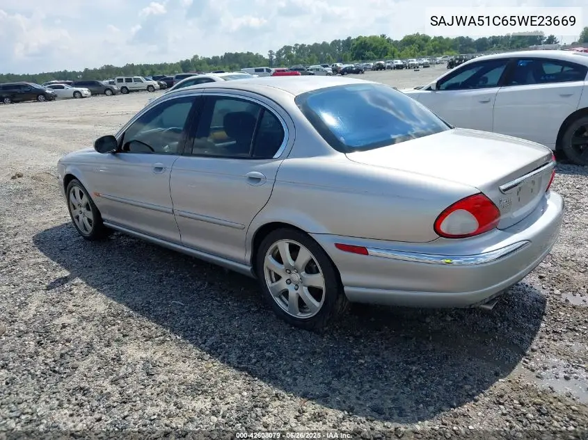 2005 Jaguar X-Type 3.0 VIN: SAJWA51C65WE23669 Lot: 42608079