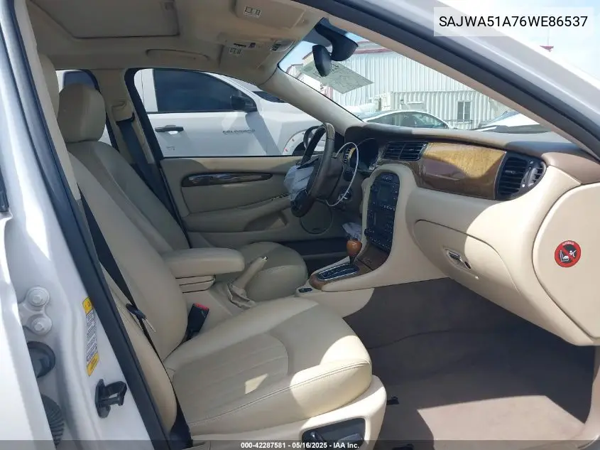 2006 Jaguar X-Type 3.0 VIN: SAJWA51A76WE86537 Lot: 42287581