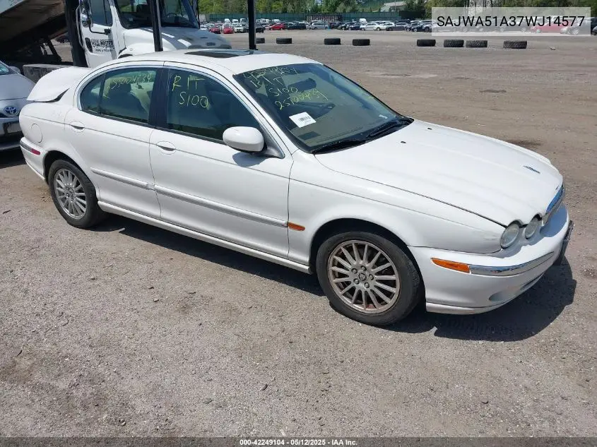 2007 Jaguar X-Type 3.0 VIN: SAJWA51A37WJ14577 Lot: 42249104