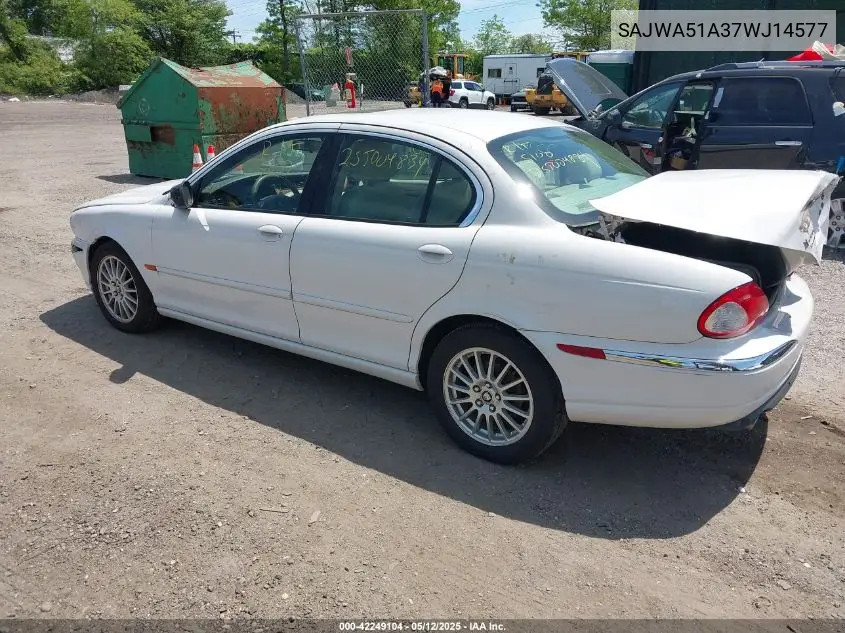 2007 Jaguar X-Type 3.0 VIN: SAJWA51A37WJ14577 Lot: 42249104