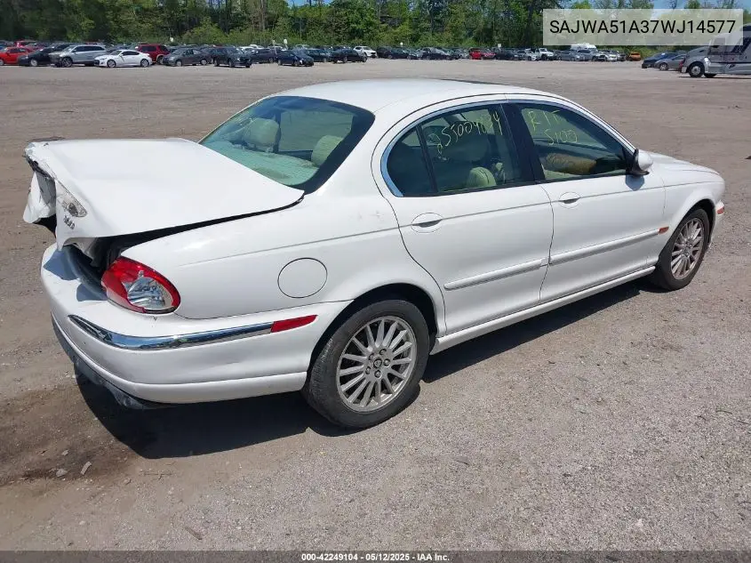 2007 Jaguar X-Type 3.0 VIN: SAJWA51A37WJ14577 Lot: 42249104