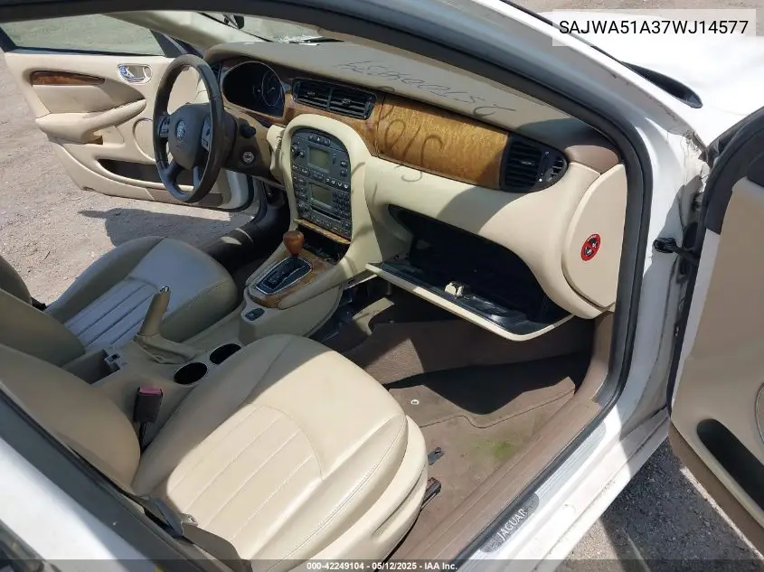 2007 Jaguar X-Type 3.0 VIN: SAJWA51A37WJ14577 Lot: 42249104